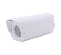 Cache de Protection pour Caméra de Sécurité Étanche en PP Blanc | Lentille à Haute Transmission, Trous de Dissipation Thermique, Usage Extérieur, Protection Scellée, Accessoire