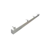 CACHE de Rail pour PORTE Coulissante ALUMINIUM Anodisé / Taille : 1M95 - Couleur: Aluminium