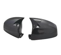 Cache de remplacement pour rétroviseur de voiture Capuchon de protection de rétroviseur latéral for BMW Série 5 6 7 E60 E61 E63 E64 F01 F02-F04 F06 F07 F10 F11 F12 F13.(Carbon One Pair)