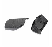 Cache de remplacement pour rétroviseur de voiture Convient for BMW Série 5 E60 E61 525i 528i 528xi 530i 530d Coque de rétroviseur latéral noir brillant en fibre de carbone.(Carbon pattern-2pcs)