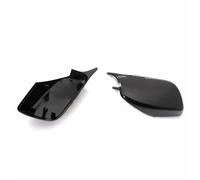 Cache de remplacement pour rétroviseur de voiture Convient for BMW Série 5 E60 E61 525i 528i 528xi 530i 530d Coque de rétroviseur latéral noir brillant en fibre de carbone.(Bright black-2pcs)