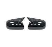Cache de remplacement pour rétroviseur de voiture Couvercles de rétroviseurs latéraux de remplacement for Toyota Fit for Corolla 2007-2013 Fit for Vios Yaris Sedan P90 2008-2013.(Gloss Black)