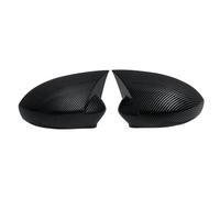 Cache de remplacement pour rétroviseur de voiture Lot de 2 coques de rétroviseurs latéraux de voiture for Fiat 500 500C Abarth 2007-2023.(Carbon Look)
