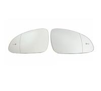 Cache de remplacement pour rétroviseur de voiture Verre de rétroviseur voiture, angle mort chauffé, grand Angle, adapté pour OPEL, VAUXHALL ADAM 2012 - 2018/ASTRA J 2009-2016(Blind Spot L and R)
