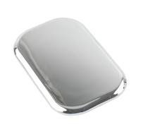 Cache de remplissage d'antenne de moto chromé/noir for Harley-Davidson Street Glide 06-23 Road Glide 10-23(Silver)