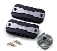 Cache De Réservoir De Liquide De Frein Avant Pour Moto Bouchon De Remplissage Et Accessoires Pour X ADV 300 750 1000 2017-2022 BLNETU(A set titanium)