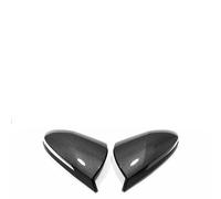 Cache de rétroviseur pour Hyundai pour Tucson NX4 Cache de rétroviseur latéral Couvercle d’aileron extérieur Porte arrière Finition de boîtier en Fibre de Carbone Look