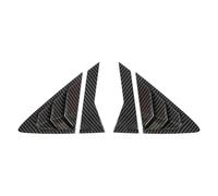 Cache De Vitre De Porte Noir Brillant pour Hyundai pour Verna, pour Accent Et pour Solaris Berline 2010 2011 2012 2013 2014 2015 2016(Carbon Look)