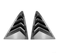 Cache de volet arrière extérieur avec persienne pour Ford Fiesta MK8 2018-2024 Garniture de panneau quart de panneau (aspect fibre de carbone)