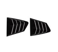 Cache de volet latéral de Lunette arrière pour Mazda 3 Axela Berline 2020-2022 - Autocollant de Garniture - Prise d'air(Gloss Black)