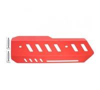 Cache d'échappement Convient Pour PCX160 2021-2026 Accessoires De Rechange : Couvercle De Protection Pour Tuyau D'échappement, Capuchon De Protection, Coque Décorative. Bouclier Thermique(Red)