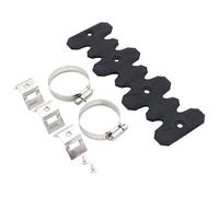 Cache d'échappement Convient Pour Suzuki Couvercle De Protection De Silencieux D'isolation D'échappement De Moto Bouclier Thermique(22cm black)