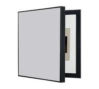 Cache Décoratif For Tableau Électrique, Dissimule Le Panneau Électrique, Boîtier Mural Minimaliste Et Moderne For Disjoncteur Et Interrupteur À Fusibles.(Style C Left,21.7 * 37.4inch)