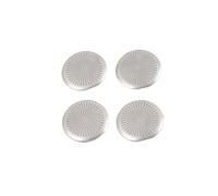 Cache Décoratif Haut-Parleur Voiture pour CR-V pour CRV 2017 2018 2019 2020 2021 2022 Cache-Haut-parleurs De Portière Système Audio Garniture Décorative(A-Titanium Silver)