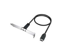 Cache d'emplacement interne Graugear 20 Broches vers USB 3 Noir