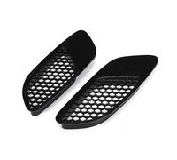 Cache d'entrée d'air Compatible pour BMW E90 E91 E92 E93 M3, grilles d'aération de capot, prise d'air de capot(Glossy Black)