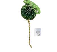 Cache d'Habitat pour Reptiles | Accessoire Esthétique pour Terrarium en Forme de Boule Mousse,Abri pour Lézard,pour Léopard Gecko Gecko Barbu Serpent Mygale Bernard Grenouille Lézard Intérieur