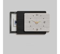 Cache Disjoncteur Mural Tableau de Décoration pour Boîtier Électrique avec Ouverture Coulissante Fluide Support Hydraulique Anti-Oxydation Cadre en Métal Durable(Right-a,42"/180cm)