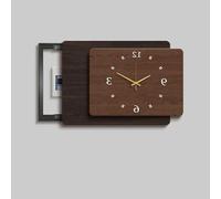 Cache Disjoncteur Mural Tableau de Décoration pour Boîtier Électrique avec Ouverture Coulissante Fluide Support Hydraulique Anti-Oxydation Cadre en Métal Durable(Right-w,42"/180cm)