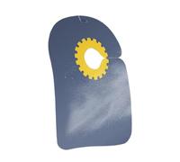 Cache-Disque de Frein pour vélo - Déflecteur Roue vélo Anti-salissures | Protection Disque Frein | pour Route, VTT, Sentier, vélotaf, Ville, cyclotourisme, randonnée, Road Trip et Voyage