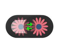 Cache D'objectif D'appareil Photo Pour Confidentialité - Couverture De surveillancce Vidéo Anti-regard Pour Ordinateur | Bouclier De Webcam Pour Tablettes À Motifs Exquis, Obturateur De Protection De