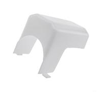 Cache d'objectif en plastique blanc pour éclairage de capot de cuisinière pour Nutone 41000 et compatible Kenmore 8714000100 (1 pièce)