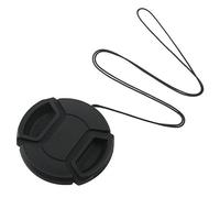 Cache objectif universel avec sangle pour appareils photo reflex Canon Nikon Sony Pentax 58 mm