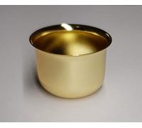 Cache douille E14 or diamètre 40 mm H30 mm