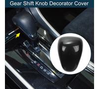 Cache DšŠcoratif De Pommeau De Levier De Vitesse Pour Honda Accord 2013-2017 Autocollant De Garniture IntšŠrieure De Console ImpermšŠable š€ L'Eau Noir Avec AdhšŠsif 1 Piššce