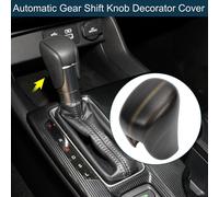 Cache DšŠcoratif Pour Pommeau De Levier De Vitesse Automatique Pour Honda Civic 22-25 Cr-V / Hr-V 23-25 Accord 18-25 Autocollant De Garniture IntšŠrieure Console Style Noir 1 Piššce
