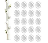 Cache-Écarteur de | 20 Pièces Garde de Tube d'Eau - Kit d'Espacement pour | pour Jardinage Domestique en Arrière-cour, Serre, Intérieur et Extérieur