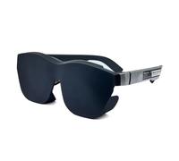 Cache-Écran Noir & Protège-Lentilles en Silicone pour Rayneo Air3/Air2/Air3s et Xreal One/One Pro/Air2 - Couverture Protectrice Anti-Lumière pour Lunettes AR - Résistant aux Rayures/Chocs et Ultra-Lég