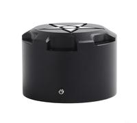 Cache-écrou double essieu en alliage d'aluminium noir pour modèles Polaris 2015-2024 - Installation directe de la protection de l'essieu du moyeu