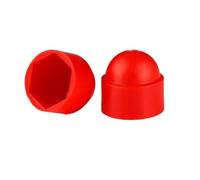 Cache-écrou hexagonal en caoutchouc, 0 pièce, capuchons de protection rouges for boulons M4 à M12, plastique for, vis hexagonales(M10*17 * 20mm)