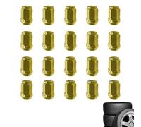 Cache-écrous de roue, Cache-écrous de roue pour pneus | Couvercle de vis d'écrou de roue en acier au carbone - 20X Accessoires de voiture, Cache-écrous de roue antirouille pour voitures, SUV, camions