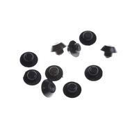 Cache-écrous hexagonaux, 10 pièces, vis à tête hexagonale creuse, capuchon de protection M4 M5 M6 M8 M10 M12(M4)