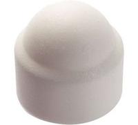 Cache écrous hexagonaux Acton polyéthylène blanc RAL 9010 Blanc RAL 9010 G