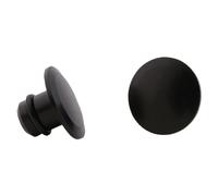 Cache-embouts Highsider Couvercles M10 Aluminium noir pour fixation rétroviseur