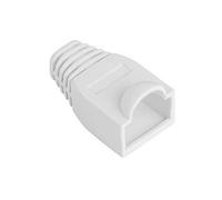 Cache en caoutchouc pour connecteur RJ45, blanc Lot de 100 unités