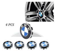 Cache-enjoliveurs - PengSai - 4 PCS - Ø 68mm - Plastique ABS - Compatible BMW