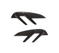 cache entrée d'air capot Compatible Avec BMW M3 G80 G81 M4 G82 G83 2021 2022 2023 2024 2025 2026 Garniture Séparateurs Ventilation Latérale Voiture Fiber Carbone Véritable