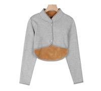 Cache-épaules à Manches Longues, Support d'épaules Standard et épais, écharpe d'hiver for soulager la Douleur et protéger Les Femmes,Les Hommes et Les Personnes âgées.(Light Gray A,Medium)