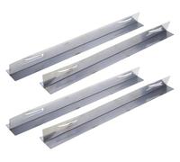 Cache-espaces de cuisinière réglables en acier inoxydable (1 jeu), 35 à 69 cm, rétractable, for four et plan de travail, résistant à la chaleur, garniture argentée, installation facile