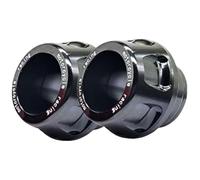 Cache-essieu de moto - 2 curseurs de fourche en d'aluminium, capuchon de roue, protection de moyeu, bouclier anti-salissure, résistance à la, ajustement de précision