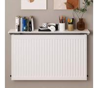 Cache-étagère de radiateur, sans perçage, organiseur de rangement en alliage d'aluminium pour une meilleure efficacité du chauffage domestique