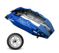 Cache Étrier de Frein - 11,02 Pouces, Garniture d’Étrier en Alliagé d’Aluminium | Protecteur Universel de Frein à Disque, Automobile Style Sport pour Mise à Niveau des Roues, Modification d