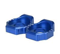 Cache-étrier Moto Couvercle de protection de disque de frein arrière, ajusteur de chaîne, bloc d'essieu adapté pour Surron X160 X260 MX3 MX4 Cache-disque(Blue)