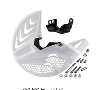 Cache-étrier Moto Protecteur de disque de frein de fourche avant, adapté à la moto Hus&qvarna SX XC TPI 2015 - 2025 Disques de frein de moto(WHITE)