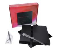 Cache façade en plastique noir pour consoles de jeu (pour PS4 1200)