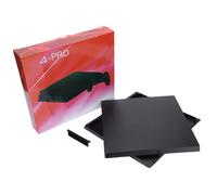 Cache façade en plastique noir pour consoles de jeu (PS4 Pro)